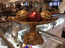 Load image into Gallery viewer, Ornate Gold Bowl with Balls - Sold
