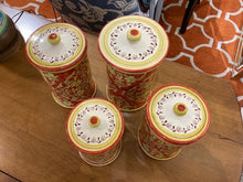 Load image into Gallery viewer, Italian Cannisters Set of 4
