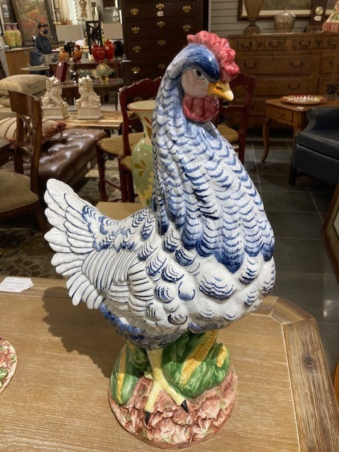 Italian Ceramic Rooster - Sold