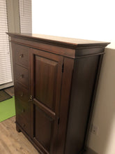 Load image into Gallery viewer, New Sold Wood Chest with 5 Drawer and Full Door with Two Shelves - Sold
