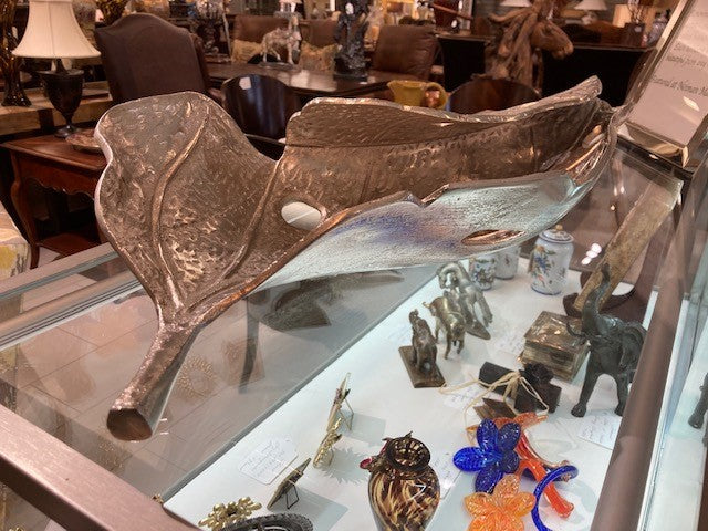 Pewter Leaf Tray - Sold Out of Stock
