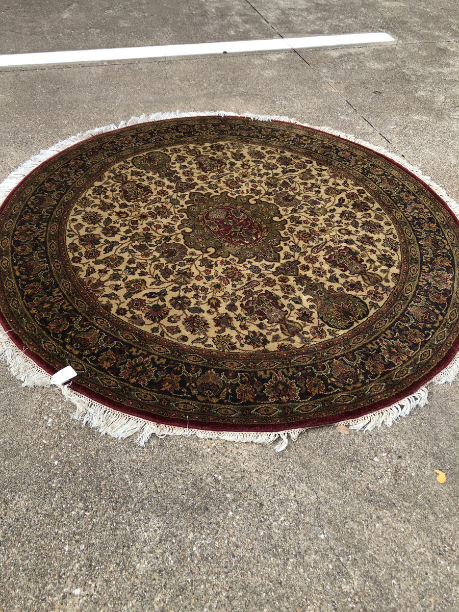 Area Rug Gold and Olives 6' – The Consignerie
