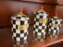 Load image into Gallery viewer, Mackenzie Childs Cannisters Set of 3
