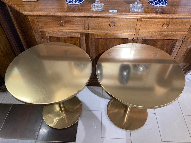 Gold End Tables - Sold