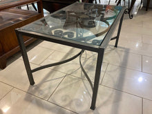 Load image into Gallery viewer, Iron &amp; Glass Coffee Table
