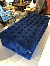 Load image into Gallery viewer, Big Blue Ottoman - Sold
