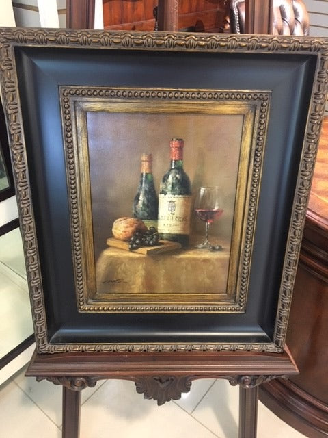 Wine Lovers Oil Painting - Sold Out of Stock