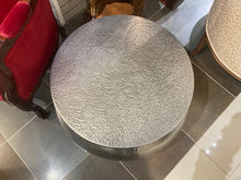 Load image into Gallery viewer, Hammered Silver Coffee Table - Sold
