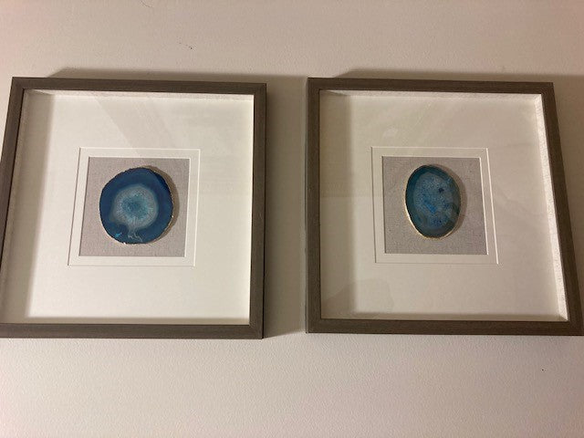 Shadow Box Art with Geodes - Sold Out of Stock