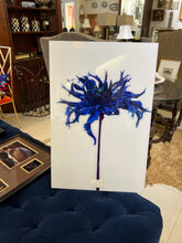 Load image into Gallery viewer, Blue Flower on Acrylic - Sold
