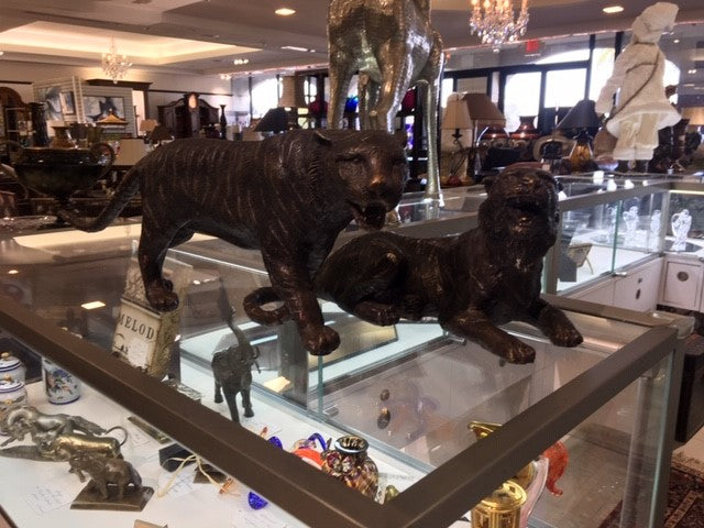 Maitland Smith Bronze Tigers. $599.00 for the pair