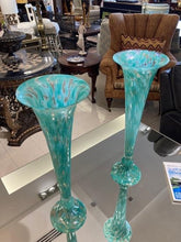 Load image into Gallery viewer, Aqua vases - Sold
