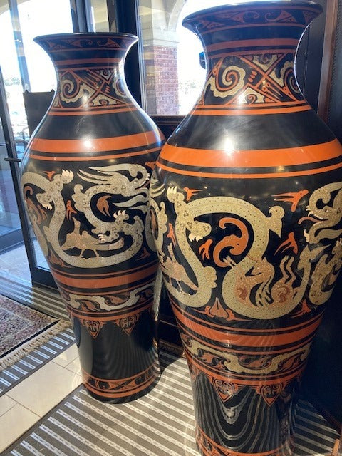 Tall Chinese Vases