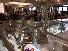 Load image into Gallery viewer, Pewter Reindeer Bookends
