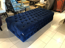 Load image into Gallery viewer, Big Blue Ottoman - Sold

