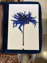 Load image into Gallery viewer, Blue Flower on Acrylic - Sold
