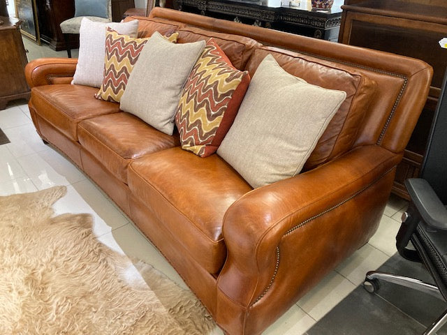 Hancock & Moore Leather Sofa - Sold