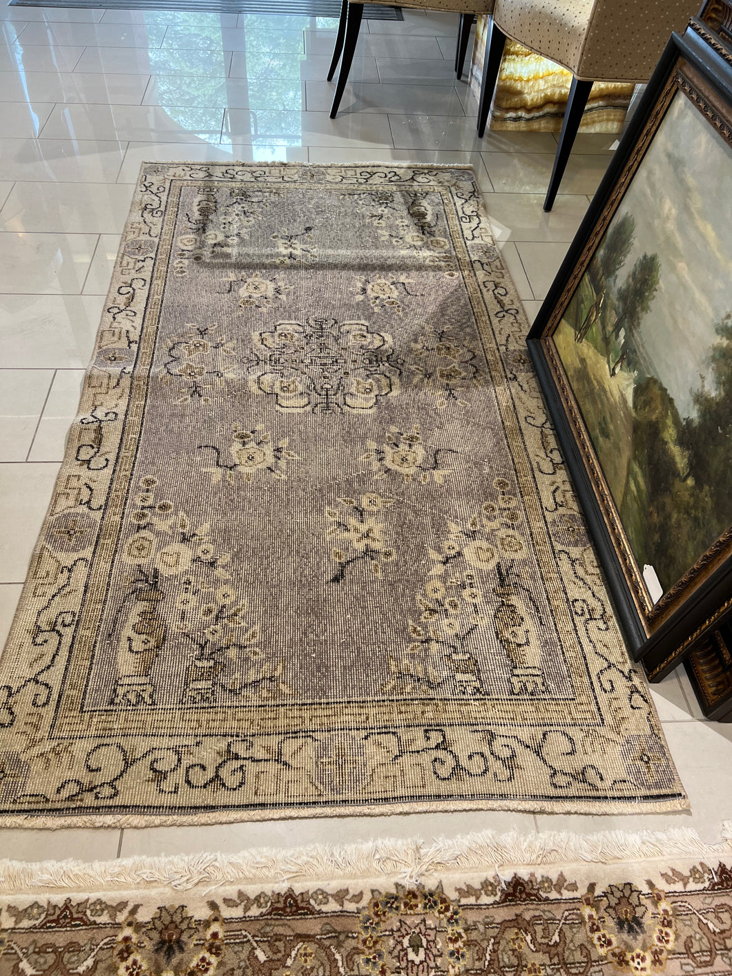 Hand Knotted Rug 42'x 7' - Sold