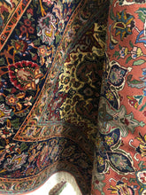 Load image into Gallery viewer, Hand Knotted Silk Rug from Tabriz 6&#39;9&quot; x 10&#39;
