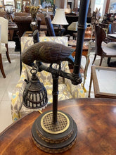 Load image into Gallery viewer, Brass Parakeet Lamp - Sold
